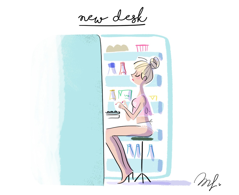 illustration magalie F bureau frigo.jpg - Magalie F | Virginie